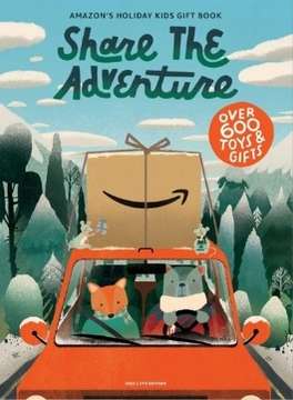 amazon share the adventure 2022 gift book cover