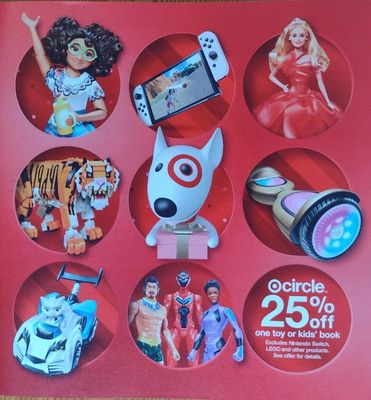 target toy catalog page one 2022